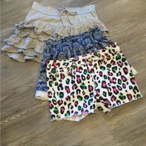 Size12 GIRLS Justice Girls Bundle 3 Piece Justice Shorts & Skort Summer Shorts …